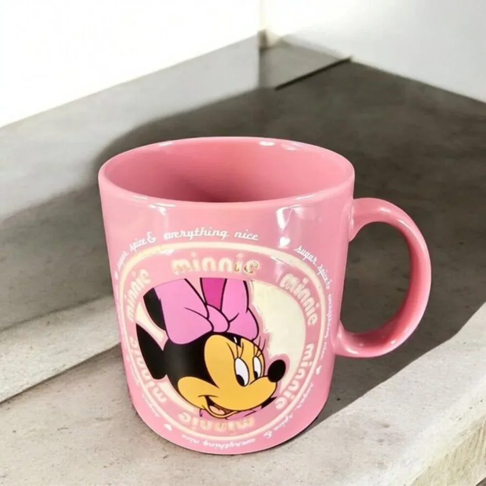 Disney Parks Minnie Mouse Sugar Spice and Everthing Nice Oversized Mug Cup VTG